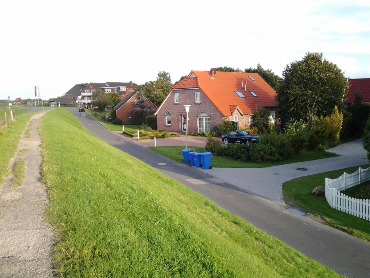 Ferienwohnung Huus Westerdiek Neßmersiel Exterior foto