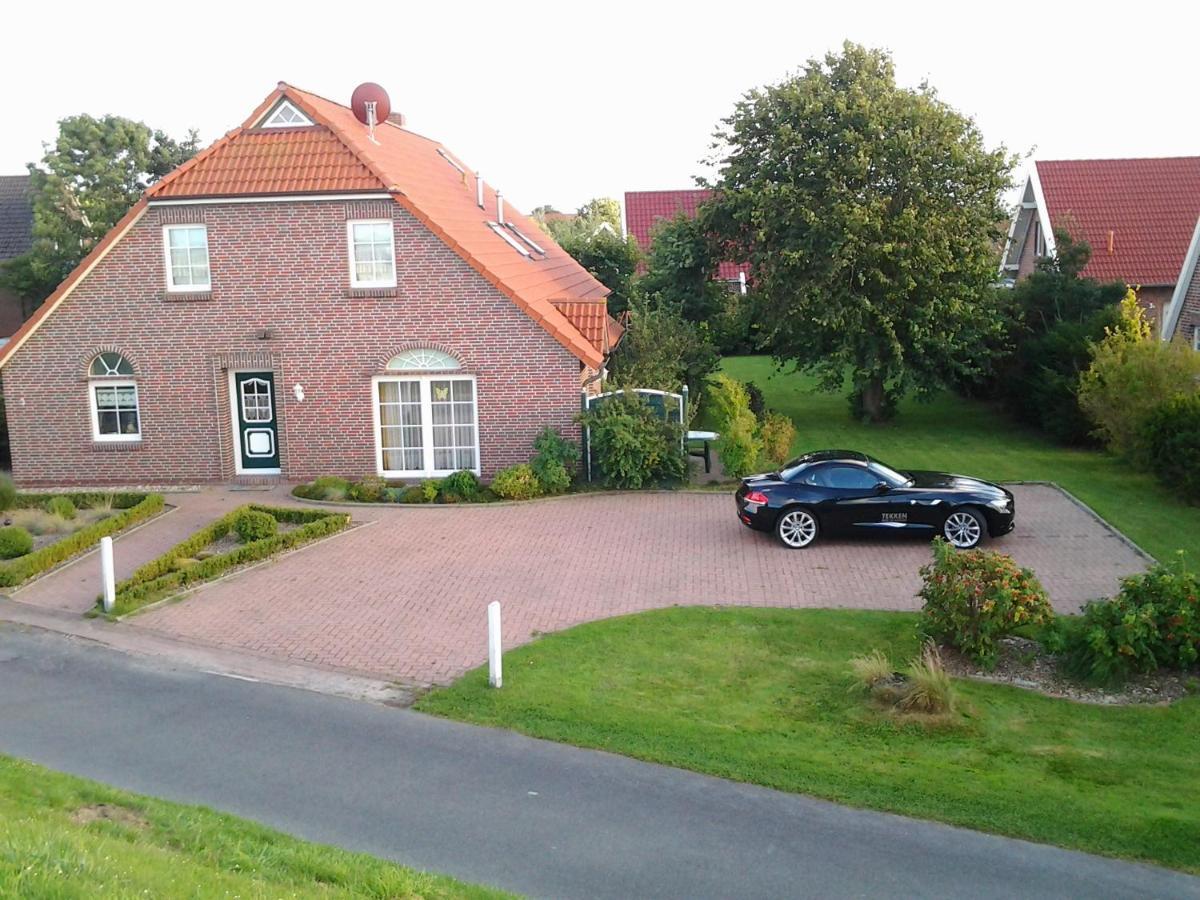 Ferienwohnung Huus Westerdiek Neßmersiel Exterior foto