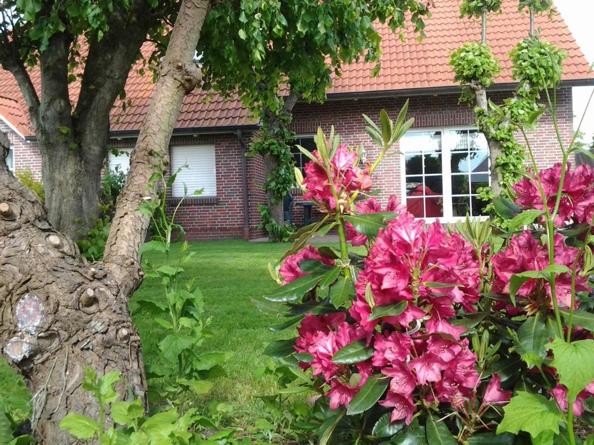 Ferienwohnung Huus Westerdiek Neßmersiel Exterior foto